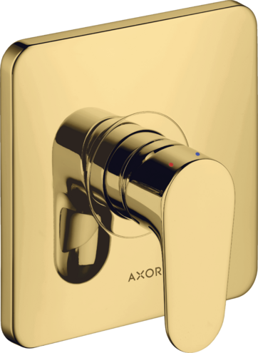 Купить купить смеситель для душа axor citterio m скрытого монтажа, полированное золото арт. 34625990