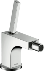 Смеситель для биде AXOR Citterio 90 со сливным гарнитуром, хром арт. 39210000