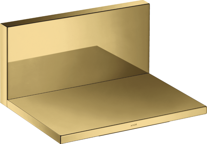 Купить купить излив с ливневым потоком axor showersolutions 240/120, скрытого монтажа g 3/4, полированное золото арт. 10942990