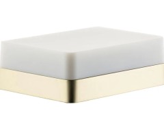 Полочка AXOR Universal Softsquare 150/70 для душа, матовое золото арт. 42802250