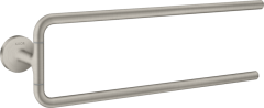 Полотенцедержатель двойной AXOR Universal Circular, сталь арт. 42822800