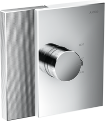 Термостат AXOR Edge HighFlow скрытого монтажа с алмазной огранкой, хром арт. 46741000
