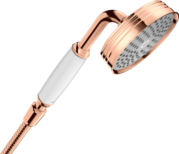 Купить купить ручной душ axor montreux, 100 мм, полированное красное золото арт. 16320300