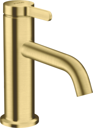 Купить купить смеситель для раковины axor one 70, с рычаговой рукояткой, со сливным гарнитуром, шлифованная медь арт. 48001950