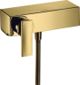 Купить купить смеситель для душа axor citterio внешнего монтажа с рычаговой рукояткой, полированное золото арт. 39600990