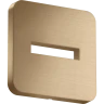 Купить купить розетка softsquare axor showersolutions, настенная, шлифованная бронза арт. 35214140