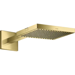 Верхний душ Axor ShowerCollection, скрытого монтажа, с держателем, 24x24 см, полированная медь арт. 10925930