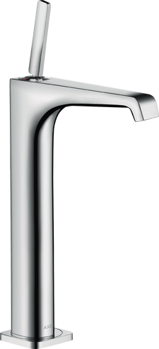 Купить купить смеситель для раковины axor citterio e 250, для накладной раковины, с незапираемым сливным набором, хром арт. 36104000