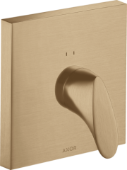 Смеситель для душа Axor Starck Organic, однорычажный, скрытого монтажа, шлифованная бронза арт. 12605140
