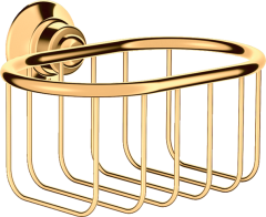 Угловая корзинка AXOR Montreux 160/101 полированное золото арт. 42065990