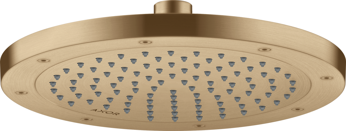 Купить купить верхний душ axor showersolutions 245 1jet, матовая бронза арт. 35380140