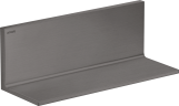 Купить купить полка 300 axor universal rectangular, матовый черный, хром арт. 42644340