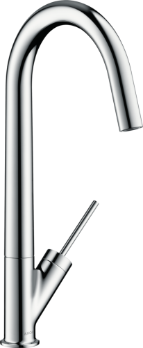 Купить купить кухонный смеситель axor starck 300 мм с поворотным изливом eco арт. 12801000