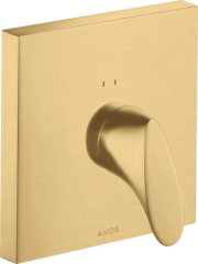 Смеситель для душа Axor Starck Organic, однорычажный, скрытого монтажа, шлифованное золото арт. 12605250