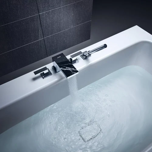 Купить купить смеситель на край ванны axor myedition на 4 отверстия без панели арт. 47432350