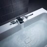 Купить купить смеситель на край ванны axor myedition на 4 отверстия без панели арт. 47432350
