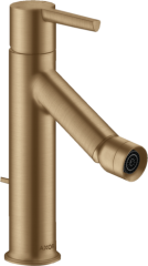 Смеситель для биде Axor Starck, однорычажный, шлифованная бронза арт. 10214140