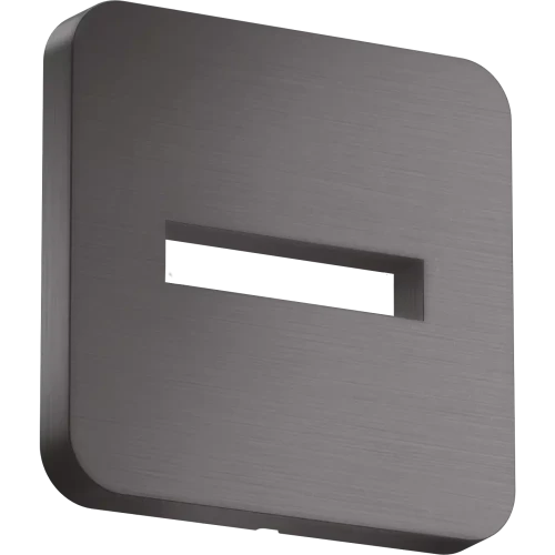 Купить купить розетка softsquare axor showersolutions, настенная, шлифованный черный, хром арт. 35214340