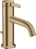 Купить купить смеситель для раковины axor select 70, с рычаговой рукояткой, со сливным гарнитуром, шлифованная бронза арт. 48000140