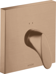 Смеситель для душа Axor Starck Organic, однорычажный, скрытого монтажа, шлифованное красное золото арт. 12605310