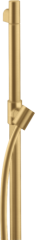 Штанга для душа со шлангом Axor Starck, 90 см, шлифованное золото арт. 27830250