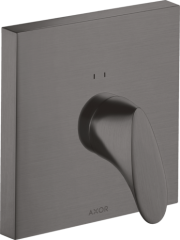 Смеситель для душа Axor Starck Organic, однорычажный, скрытого монтажа, шлифованный черный, хром арт. 12605340
