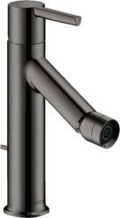 Смеситель для биде Axor Starck, однорычажный, полированный черный, хром арт. 10214330