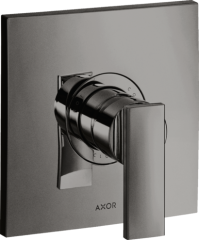 Смеситель для душа AXOR Citterio для скрытого монтажа с рычаговой рукояткой, полированный черный, хром арт. 39655330