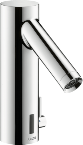 Купить купить смеситель для раковины электронный axor starck 90, с регулировкой температуры, питание от батареек, хром арт. 10101000
