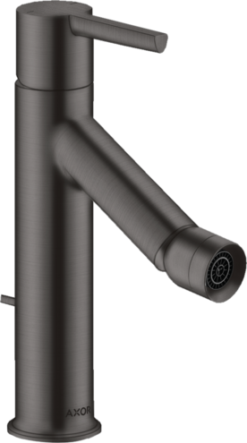 Купить купить смеситель для биде axor starck, однорычажный, шлифованный черный, хром арт. 10214340