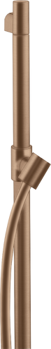 Купить купить штанга для душа со шлангом axor starck, 90 см, шлифованное красное золото арт. 27830310