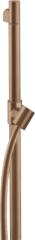 Штанга для душа со шлангом Axor Starck, 90 см, шлифованное красное золото арт. 27830310