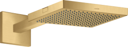Купить купить верхний душ axor showersolutions 240/240 1jet, с держателем, шлифованное золото арт. 10925250