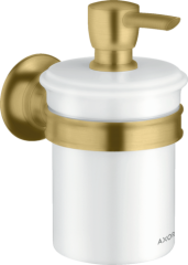Диспенсер для жидкого мыла AXOR Montreux матовое золото арт. 42019250