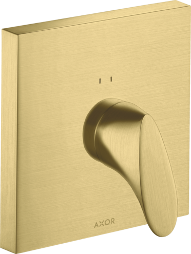 Купить купить смеситель для душа axor starck organic, однорычажный, скрытого монтажа, шлифованная медь арт. 12605950