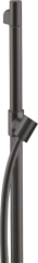 Штанга для душа со шлангом Axor Starck, 90 см, шлифованный черный, хром арт. 27830340