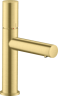 Купить купить смеситель axor uno для раковины 110, с рукояткой zero, с незапираемым сливным набором матовая латунь арт. 45002950