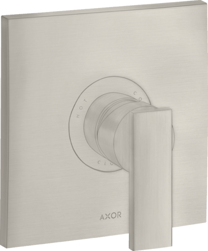 Купить купить смеситель для душа axor citterio для скрытого монтажа с рычаговой рукояткой, сталь арт. 39655800