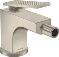 Смеситель для биде AXOR Citterio с рычаговой рукояткой - с текстурой, матовый никель арт. 39201820