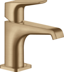 Смеситель для гостевой раковины AXOR Citterio E 90 с рычаговой рукояткой, матовая бронза арт. 36112140