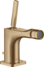 Купить купить смеситель для биде axor citterio e однорычажный, матовая бронза арт. 36120140