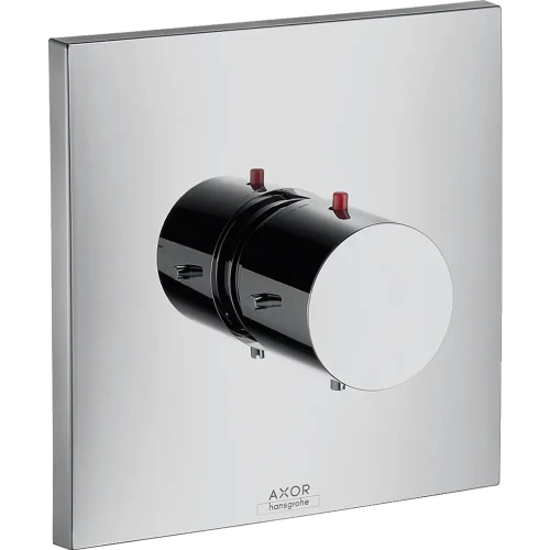Купить купить термостат для душа axor starck, полированный черный, хром арт. 10716330