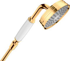 Ручной душ Axor Montreux, 100 мм, полированное золото арт. 16320990