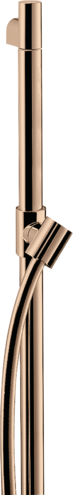 Купить купить штанга для душа со шлангом axor starck, 90 см, полированное красное золото арт. 27830300