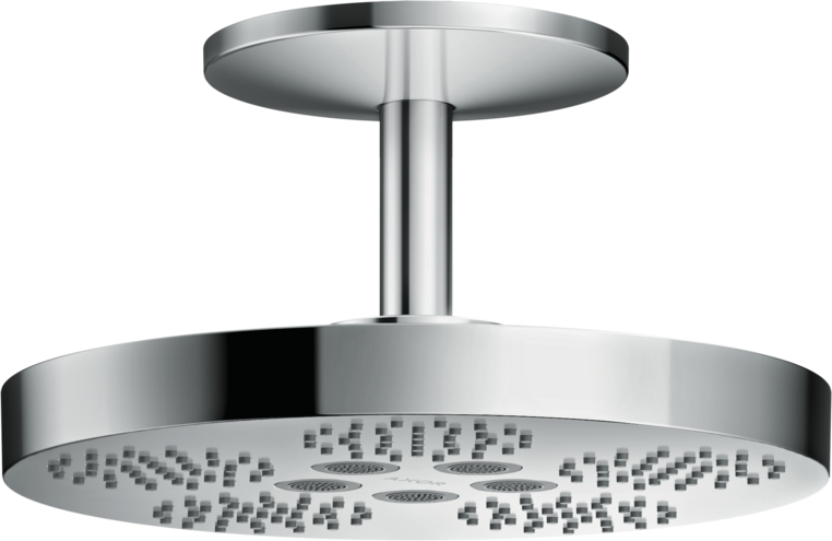 Купить купить верхний душ axor one 280 2jet с потолочным подсоединением, хром арт. 48494000