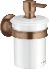 Диспенсер для жидкого мыла AXOR Montreux матовое красное золото арт. 42019310