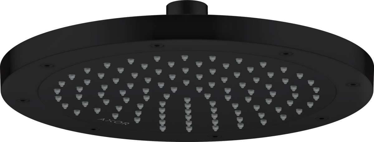 Купить купить верхний душ axor showersolutions 245 1jet, матовый черный арт. 35380670