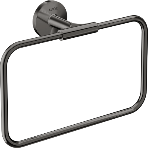 Купить купить полотенцедержатель axor universal circular кольцевой, полированный черный, хром арт. 42823330