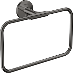 Полотенцедержатель AXOR Universal Circular кольцевой, полированный черный, хром арт. 42823330
