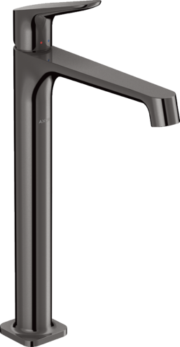 Купить купить смеситель для раковины axor citterio m 250, для накладной раковины, полированный черный, хром арт. 34127330